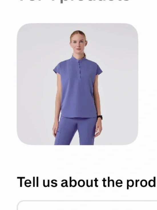 Figs rafaela scrub set - blueberry - Picture 5 of 5